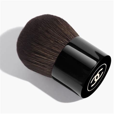 chanel mini brush set|Chanel oversize kabuki brush.